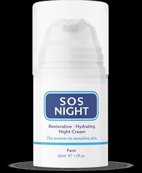 SOS Night Cream 50ml, SOS Serum Skincare