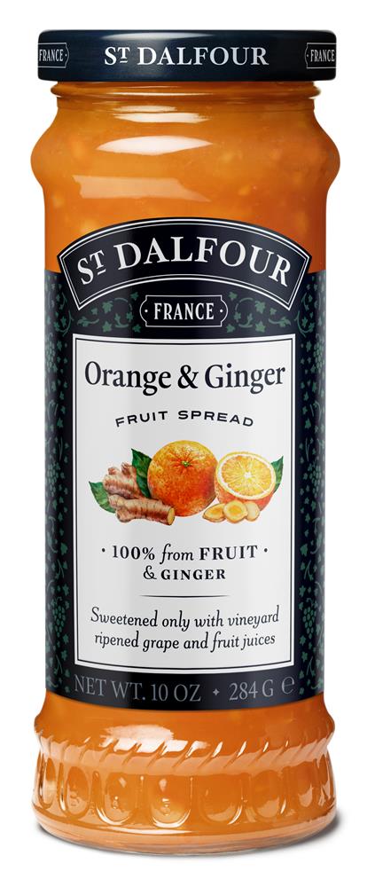 St. Dalfour Orange & Ginger Fruit se šíří 284G