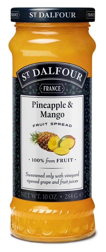 St Dalfour Ananas & Mango Fruit Spread 284G