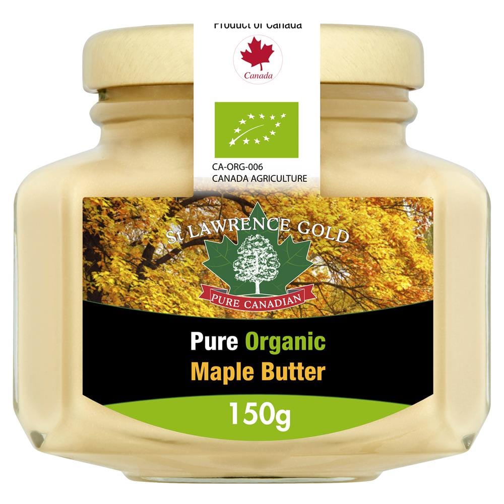 St Lawrence Gold Pure Organic Maple Butter 150G