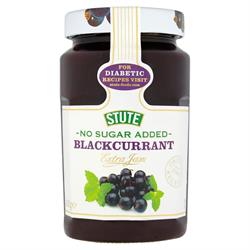 No Sugar Added Blackcurrant Jam 430g, Stute