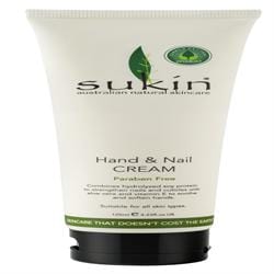 Hand & Nail Cream Tube 125ml, Sukin