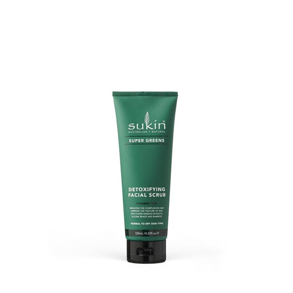 SUKIN SUPERGREENS FACIAL SCRUB 125ML