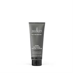 OB + Charcoal Facial Scrub 100ml, Sukin