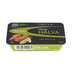 Organic Almond Honey Halva 75g, Sunita