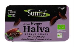 Organic Dark Chocolate Halva 75g, Sunita