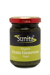 Organic Pesto Genovese 130g, Sunita