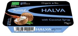 Organic Halva with Coconut Syrup 75g, Sunita