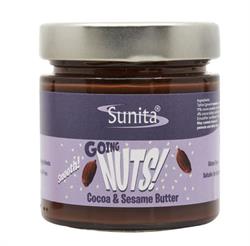 Going Nuts! Cocoa & Sesame Butter 220g, Sunita