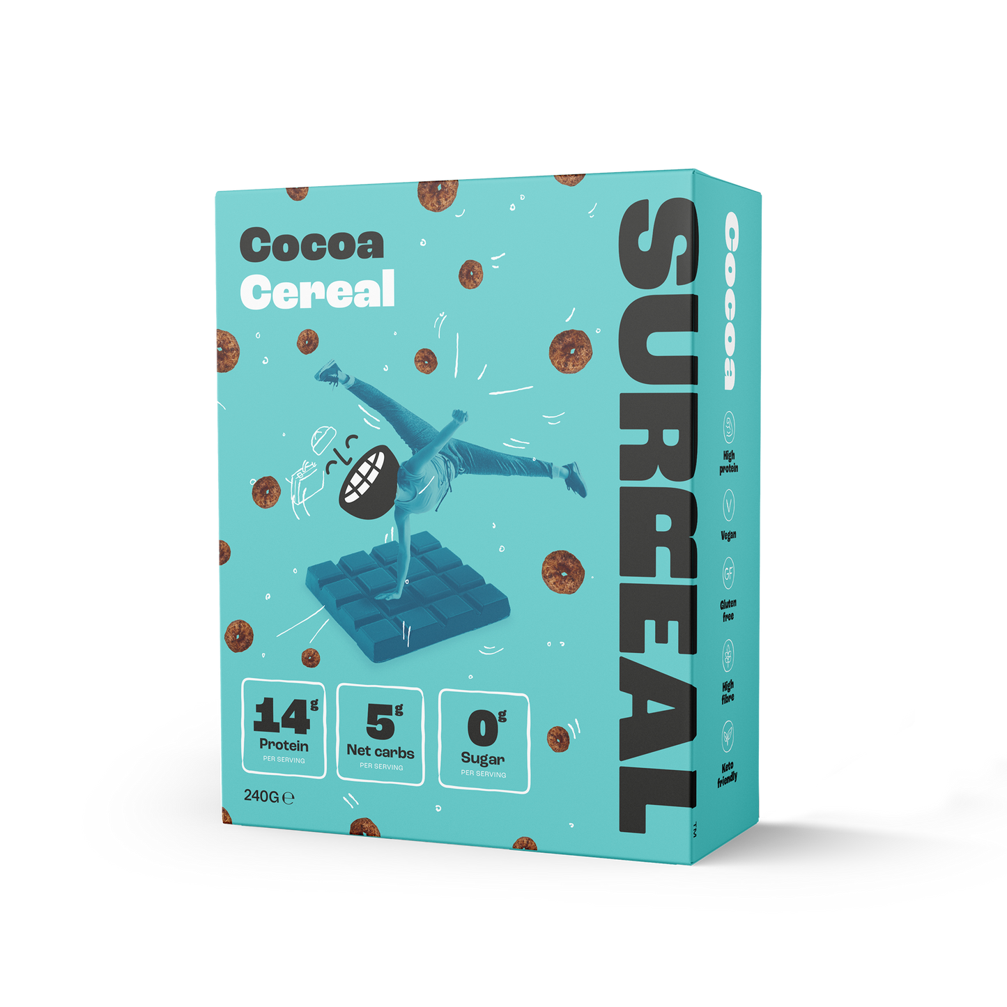 SURREAL Protein Cereal 240g Cocoa