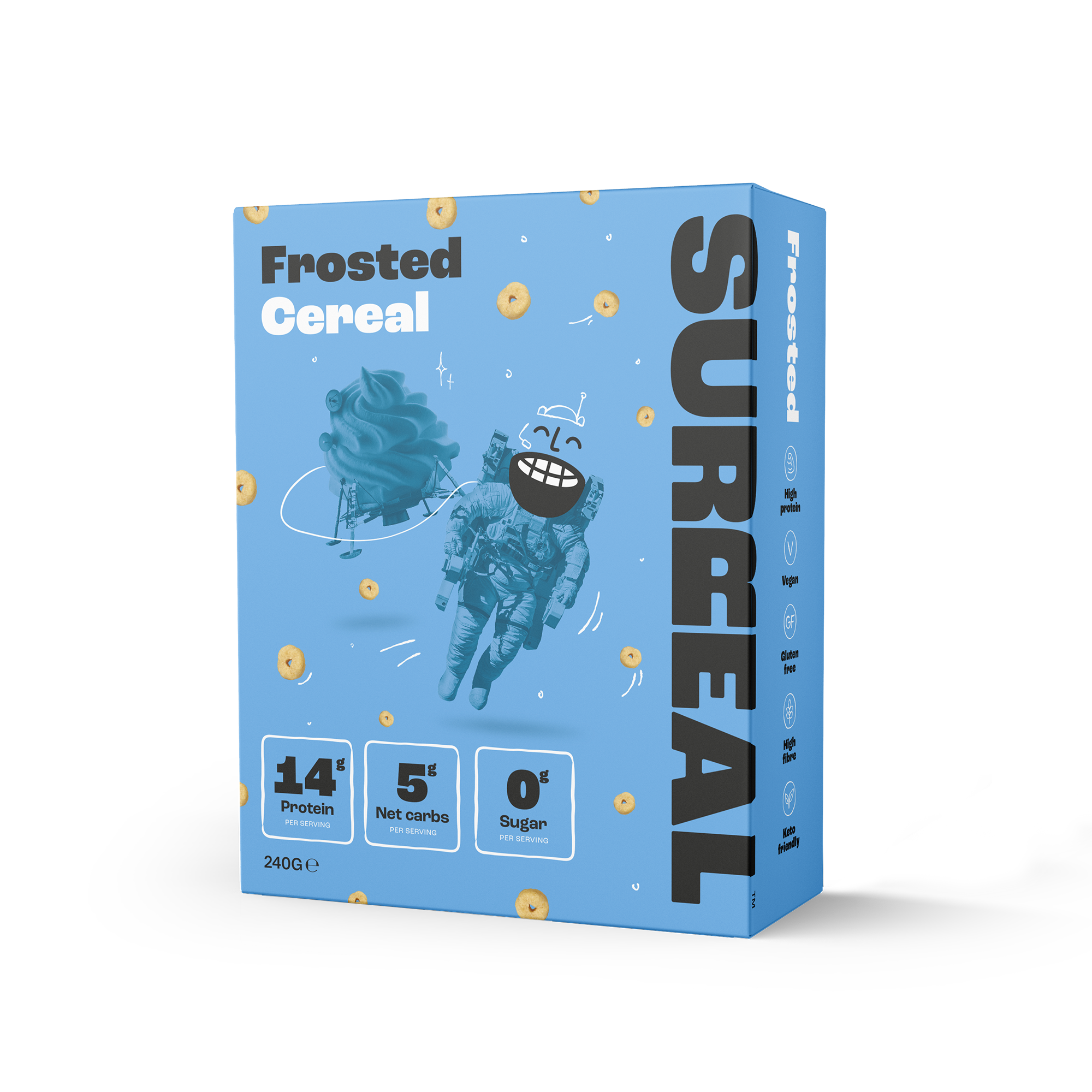 SURREAL Protein Cereal 240g Frosted