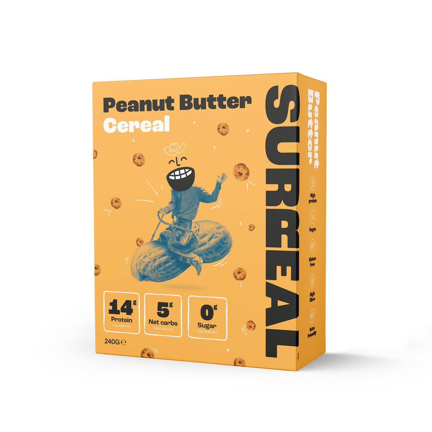 SURREAL Protein Cereal 240g Peanut Butter