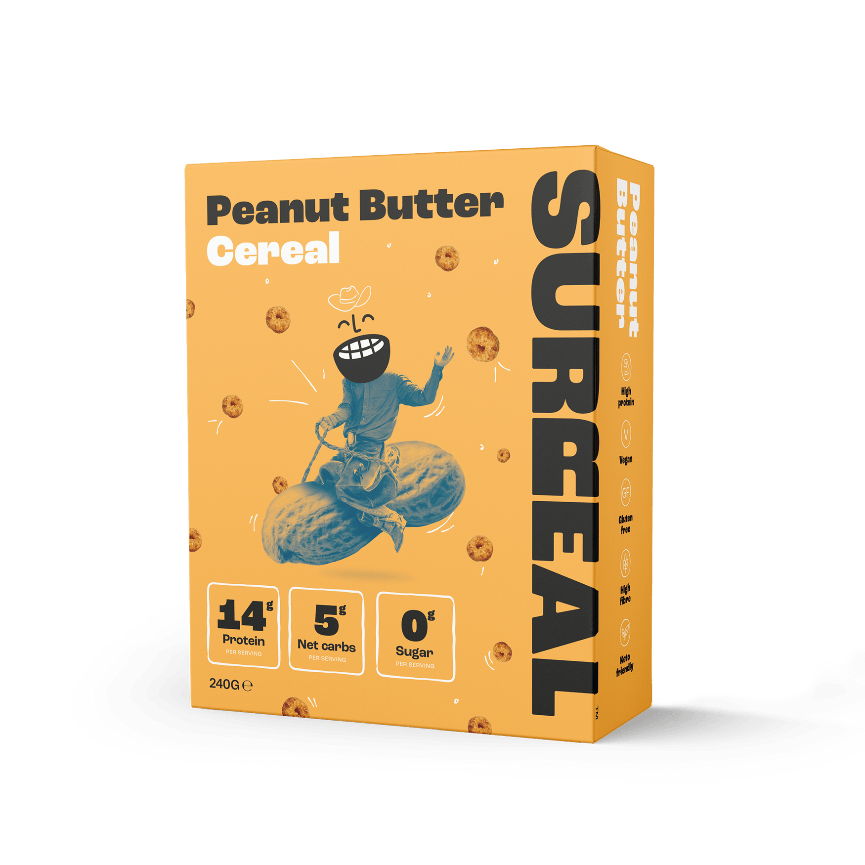 SURREAL Protein Cereal 240g Peanut Butter