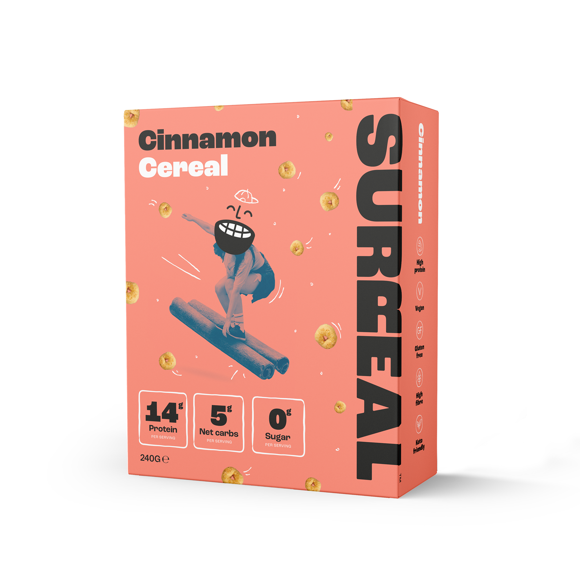 SURREAL Protein Cereal 240g Cinnamon