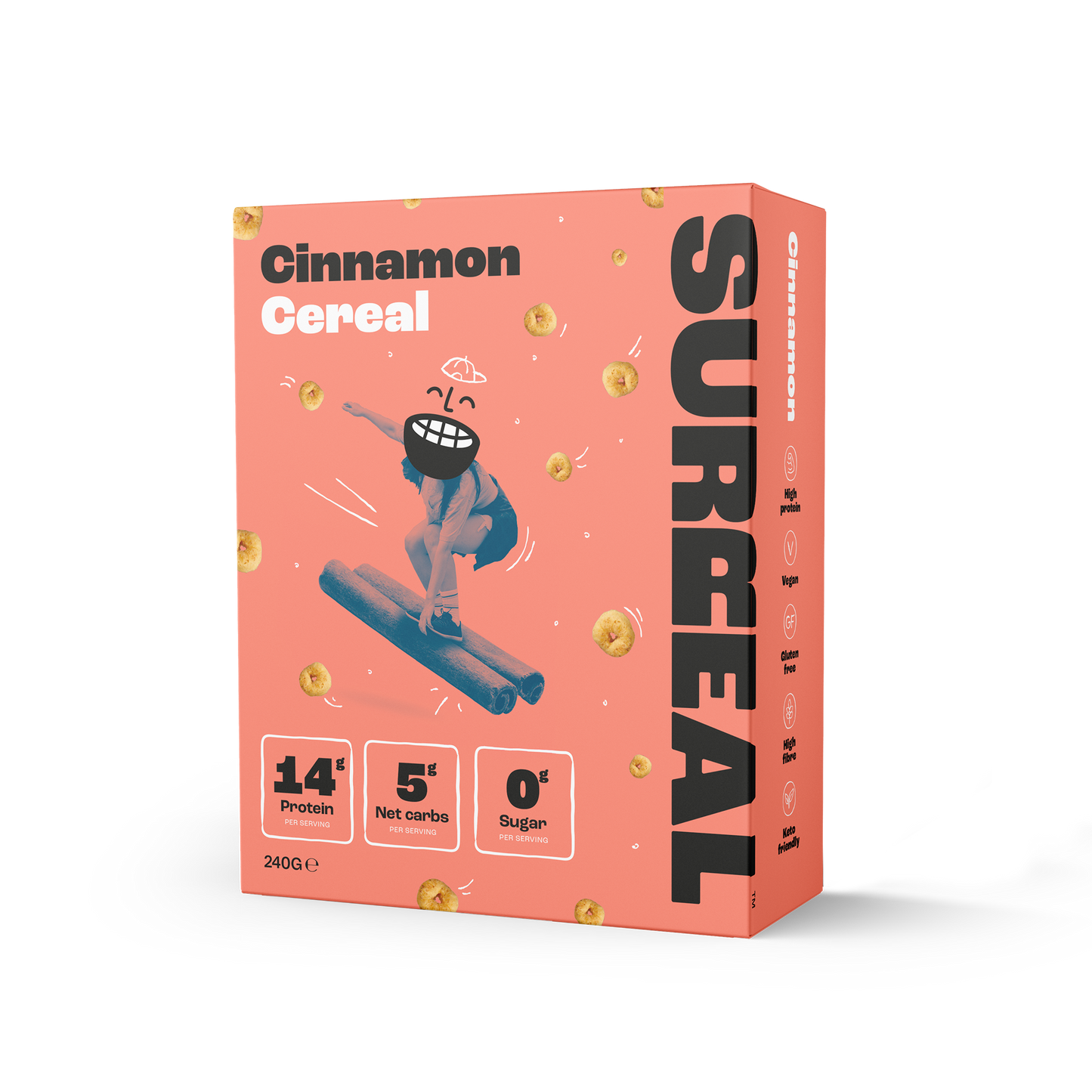 SURREAL Protein Cereal 240g Cinnamon