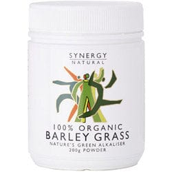 Barley Grass Powder Organic 200g, Synergy Natural