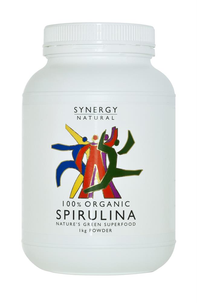 Synergy naturlig organisk spirulina pulver 1 kg