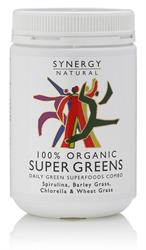 Organic Super Greens Powder 500g, Synergy Natural