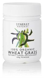 Organic Wheat Grass Powder 100g, Synergy Natural