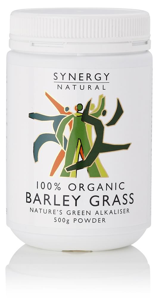 Synergy Natural Organic Barley Grass Powder 500G