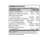 Active B Complex 60 Capsules - Klaire Labs (SFI Health)