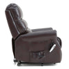 Savoy Dual Motor Riser Recliner - Brown Air Leather - image 3