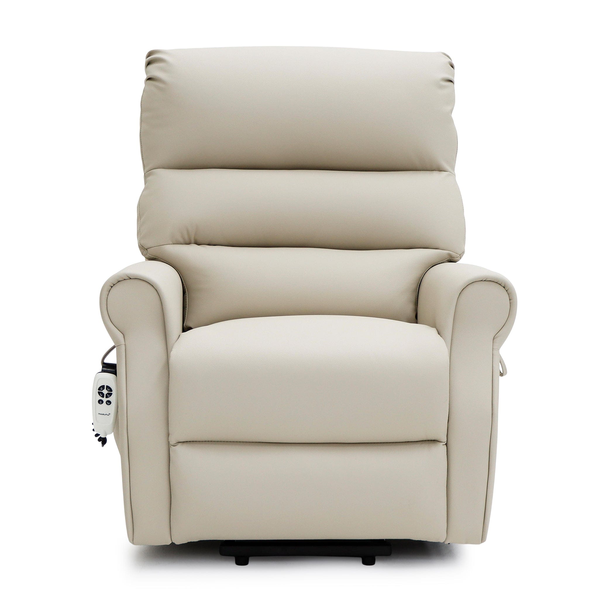 Sillón reclinable Savoy con doble motor - Cuero Cream Air - imagen 6