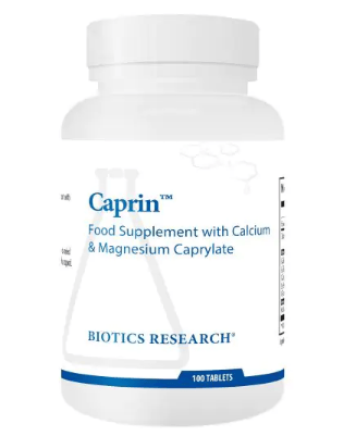 Biotics Research Caprin Caprylsäure 400 mg – 100 Kapseln