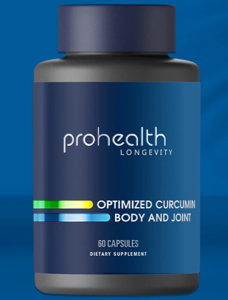 ProHealth Optimized Curcumin Body and Joint (Longvida® & WokVel®) – 60 Capsules – image 3