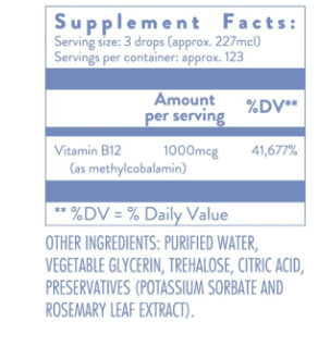 Holistic Health International LLC Methyl B12 MegaDrops 1000µg – 28 ml – image 3