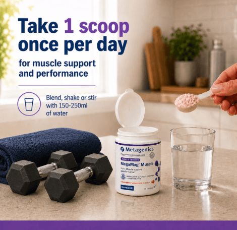 Metagenics MegaMag Muscle Powder – 30 Servings – image 4