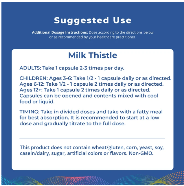 New Beginnings Milk Thistle 200mg – 60 Capsules – image 4