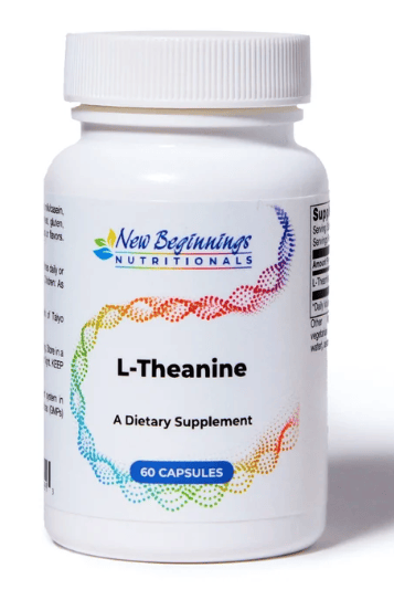 New Beginnings L-Theanine 100mg – 60 Capsules – image 3