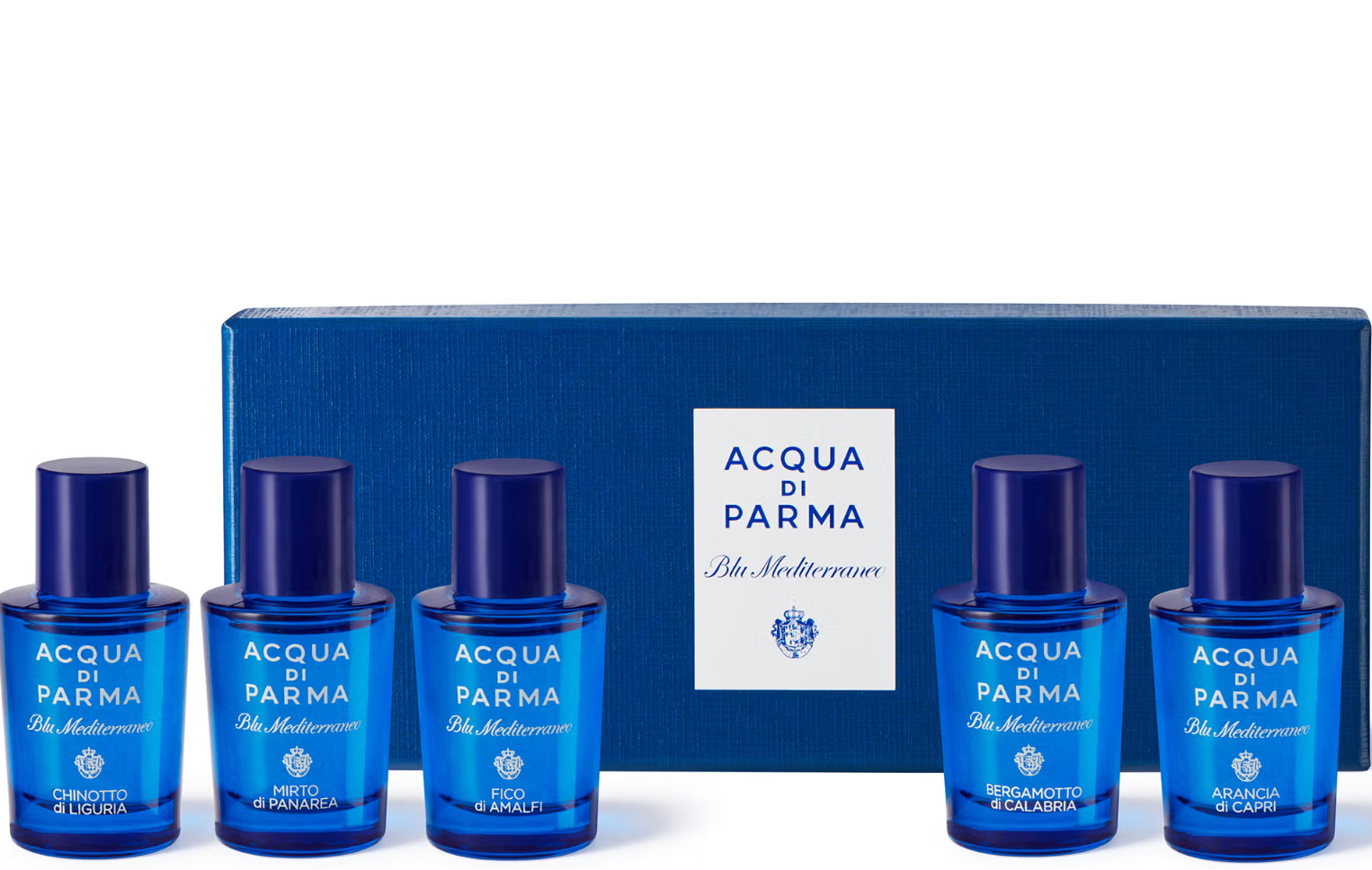 Acqua di Parma Blu Mediterraneo Eau de Toilette 5ml - Packung von 5