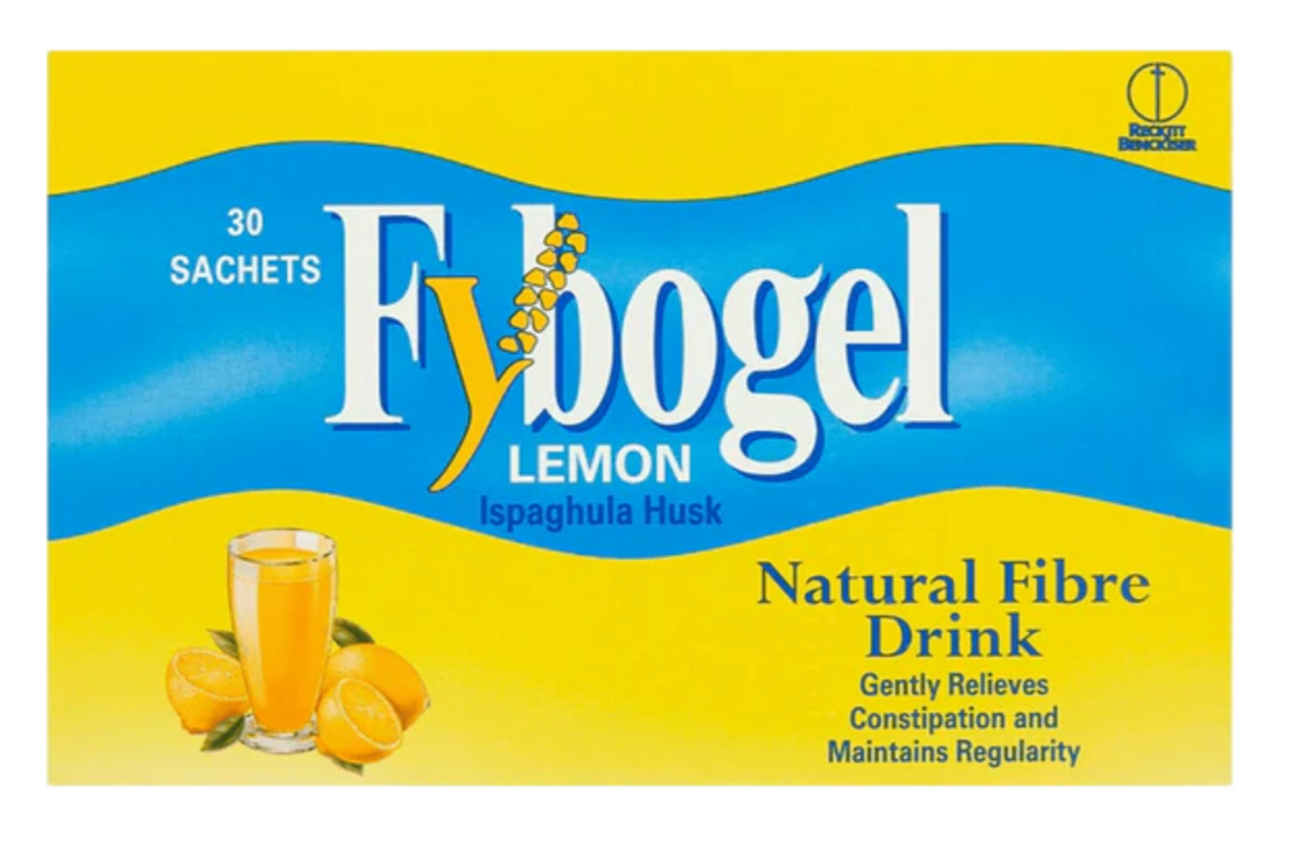 Fybogel Lemon Flavoured Laxative Sachets Pack of 30 x 2