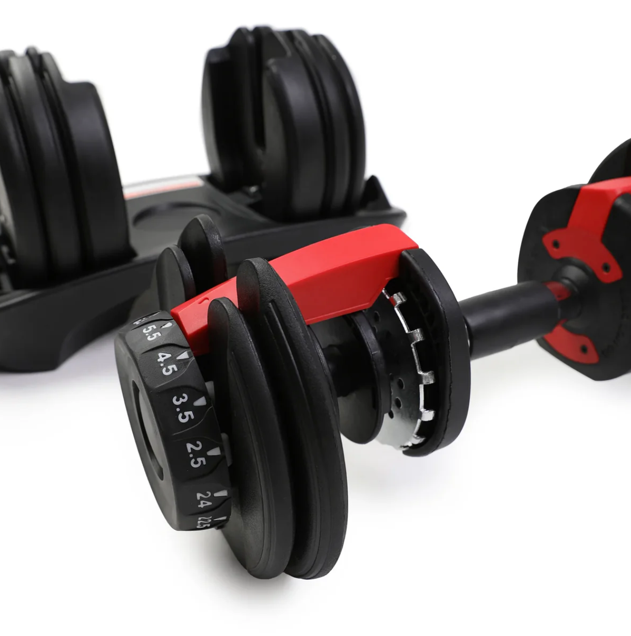 Adjustable Dumbbells 24kg Premium - Home Workout Gym Equipment