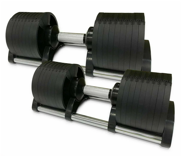 45kg Adjustable Dumbbell Set 2.5-40kg Pair of DB Weights For Home Gym