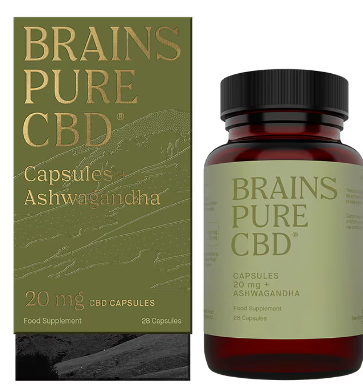 Cerebro cerebro puro cbd puro + ashwaganda 28