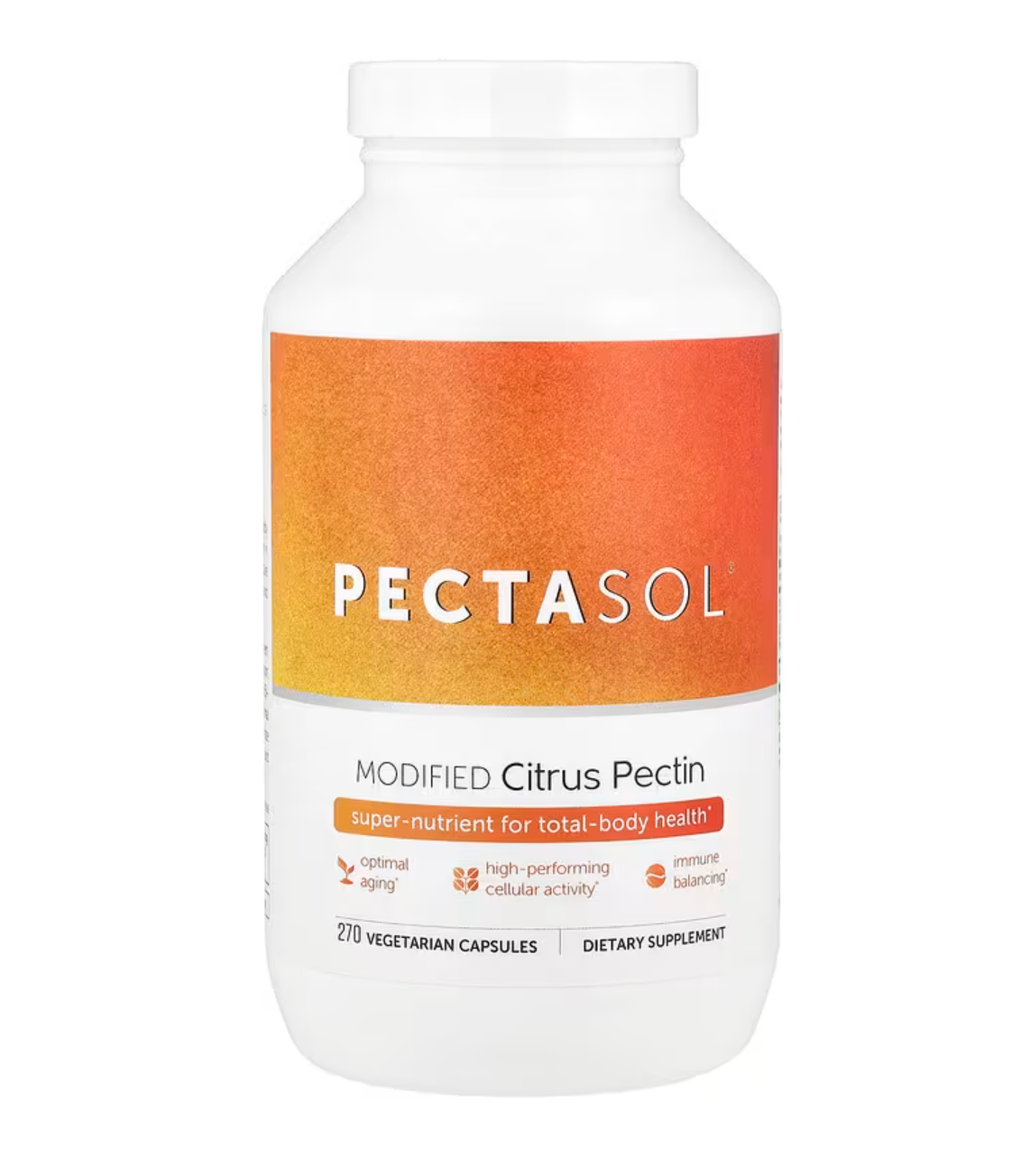 Pectasol -C (modificirani citrusni pektin) 270 kapsula - ekonugenika