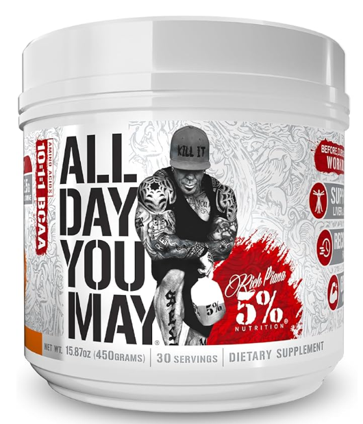 5% Nutrition AllDayYouMay Caffeinated Legendary Series