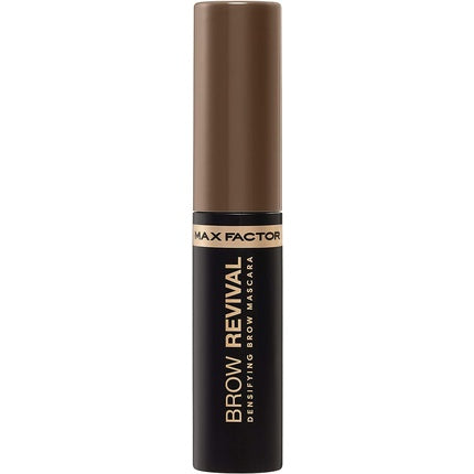 Max Factor Brow Revival Densifying Eyebrow Gel With Oils and Fibres 4.5g Black Brown