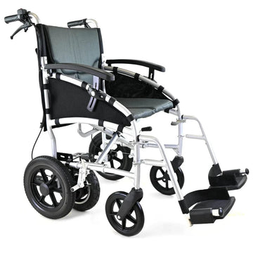 Sedia a rotelle elettriche controllata da power Sonic Attendant-pieghevole leggero con batteria al litio, velocità di 4 miglia all'ora, gamma di 10 miglia