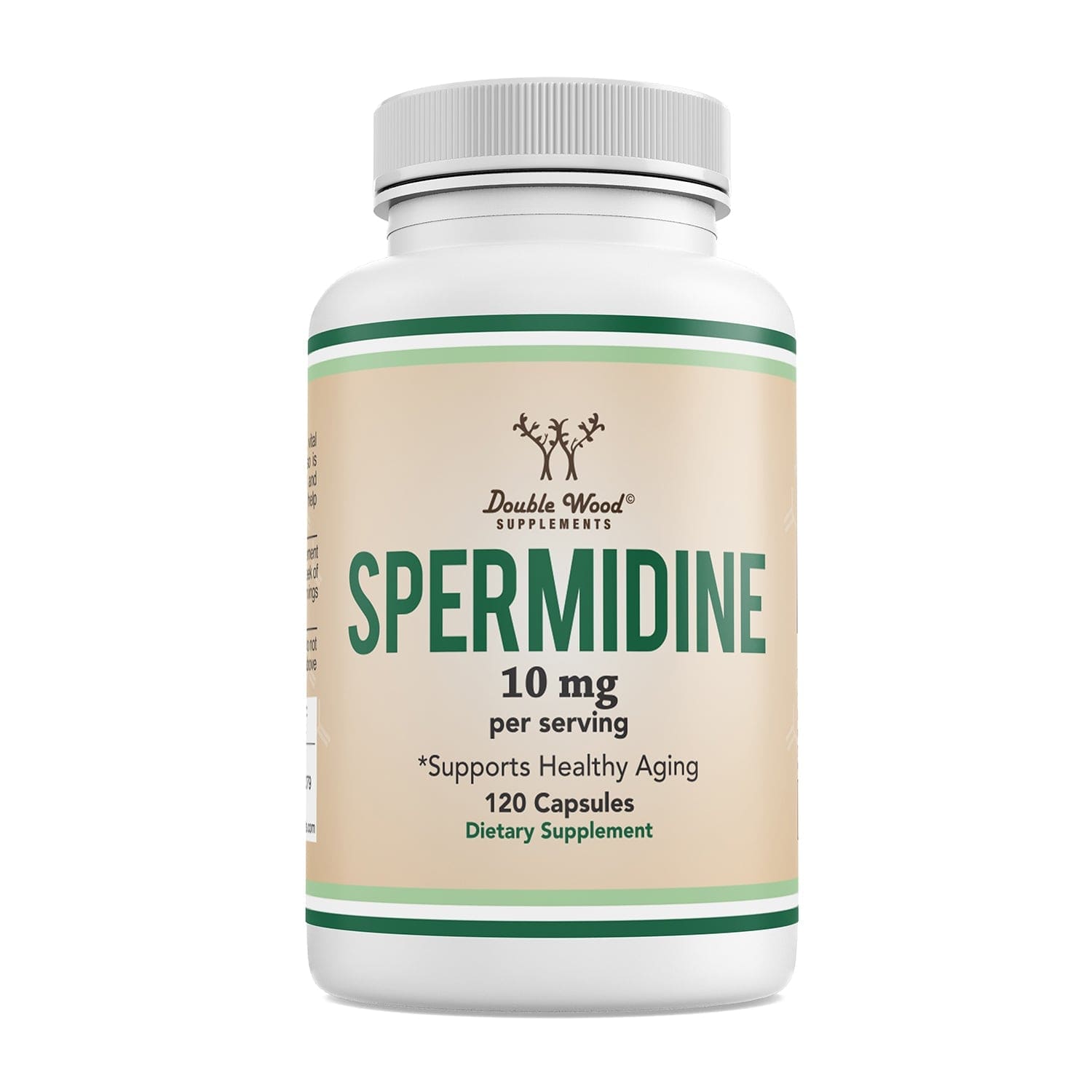 Double Wood Spermidine 5mg 120 capsules bottle