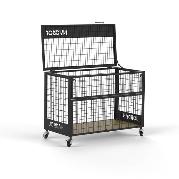 JORDAN Storage Cage, Black - Welzo