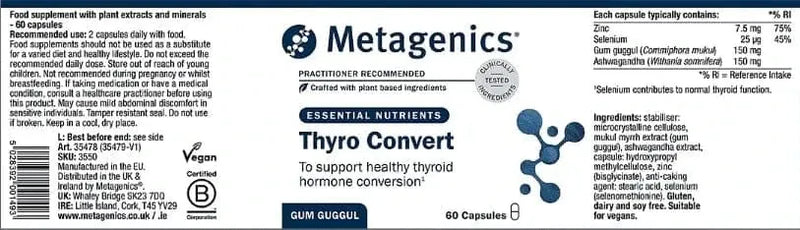T -Convertir 60 cápsulas - Nutri avanzado