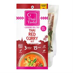 Thai Taste Red Curry Kit (Sleeve) 233g, Thai Taste