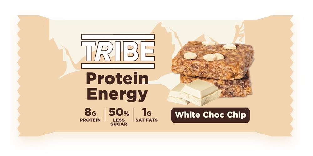 Stammes Tribe Protein Energy Flapjack (White Choc Chip) 50g