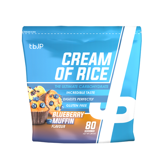 Trained By JP Cream Of Rice 2kg Blueberry Muffin