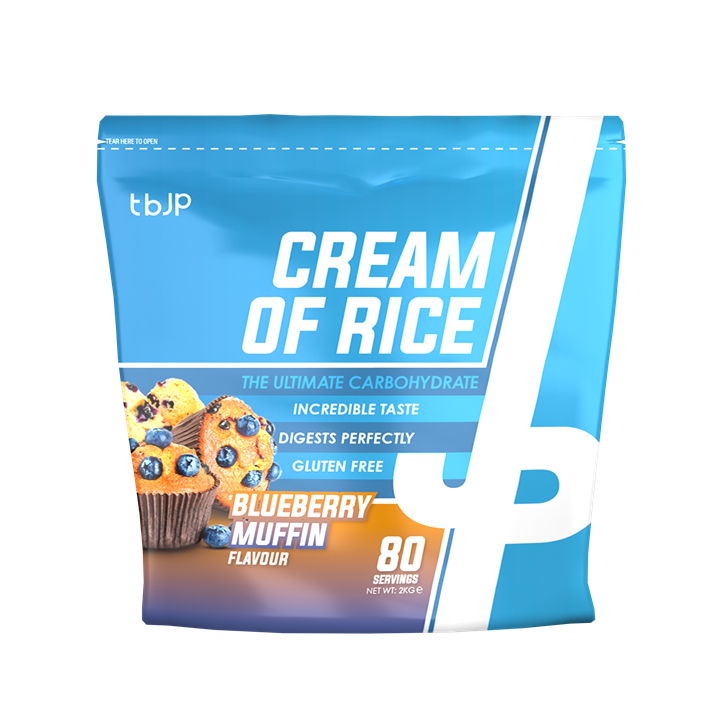 Trained By JP Cream Of Rice 2kg Blueberry Muffin