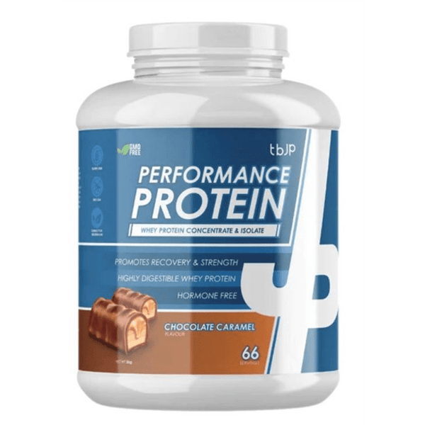 Trained By JP Performance Protein 2kg Chocolate Caramel